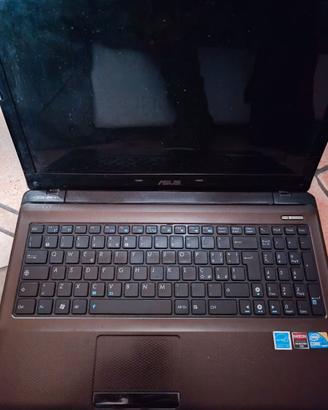 notebook Asus Intel i7 HDMI hrd disk 500gb batteri
