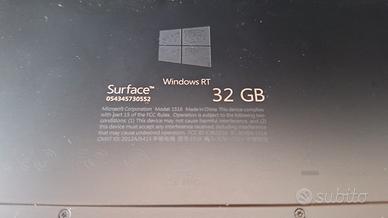 Tablet Windows RT con tastiera