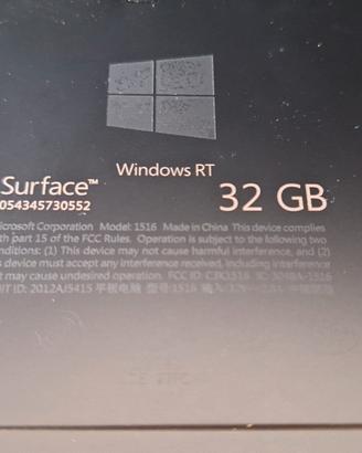 Tablet Windows RT con tastiera