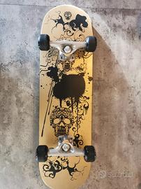 Skateboard Oxelo + Casco e Protezioni (Taglia S)