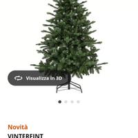 albero di natale 210 cm
