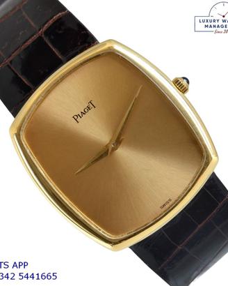 PIAGET Emperador 9741 Cushion ultra-thin champagne