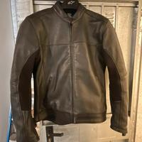 Giubbotto da moto in pelle Alpinestars