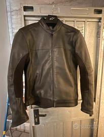 Giubbotto da moto in pelle Alpinestars