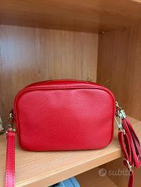 Borsa a tracolla in pelle