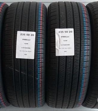 4 gomme 235 50 20 pirelli a604
