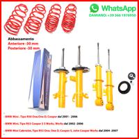 Assetto Sportivo FISSO BMW Mini tipo R50 da 2001