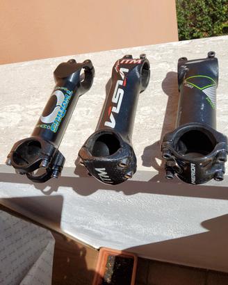 braccio per manubrio MTB 3 diversi marchi 