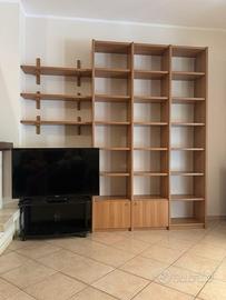 Libreria Parete attrezzata in Legno