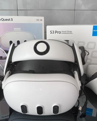 Meta Quest 3 512GB + BoboVR S3 Pro