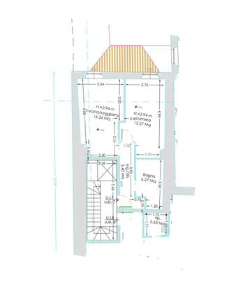 Appartamento al 2° piano, pari al nuovo, ideale co
