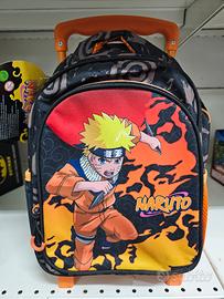 Zaino asilo naruto con trolley regolabile 