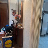 Lampada da terra / piantana con vetro