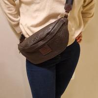 MUTH BAGS MARSUPIO UOMO VERA PELLE MARRONE