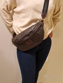 MUTH BAGS MARSUPIO UOMO VERA PELLE MARRONE