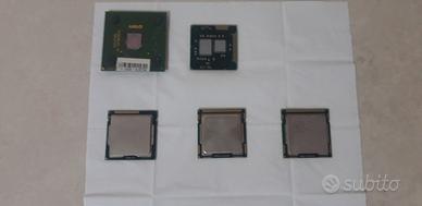 Lotto 5 CPU Intel + Amd Funzionanti