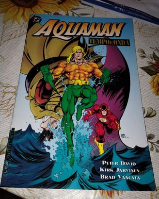 Aquaman Tempo e Onda volume unico Play Press