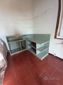 Mobile Porta Televisore Angolo Tondo