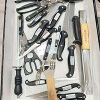 Barbecu set di coltelli forbici