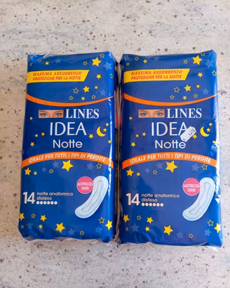 2 confezioni Lines Idea Notte - Nuovi