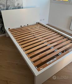 Malm struttura letto alta Ikea 140x200