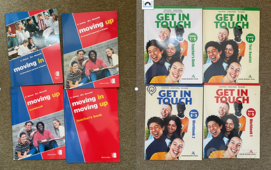 8 libri inglese con teacher's book