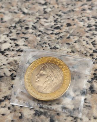 Moneta 1000 lire con errore confini Germania
