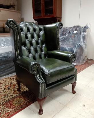 poltrona chesterfield chester queen anne nuova 