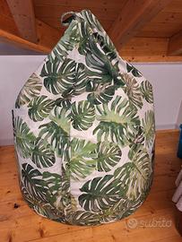 Pouf sacco giungla