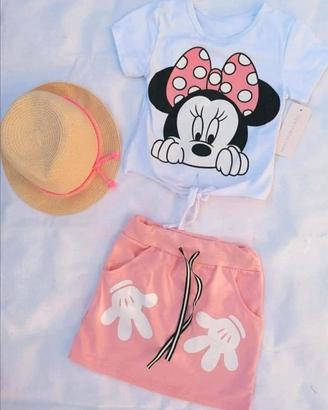 completo Minnie 12/14 anni bambina 