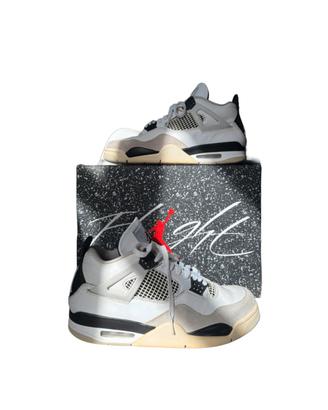 Jordan 4 military black taglia 45