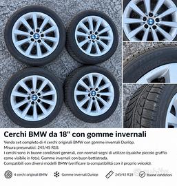 Cerchi in lega bmw da 18”