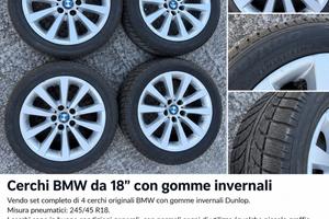 Cerchi in lega bmw da 18”