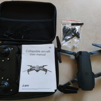 Drone con elica danneggiata