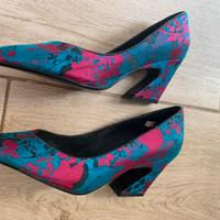 Scarpe donna Décolleté fiori , taglia 38