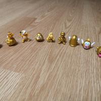 Super Mario Bros U Set MINI Figure ORO GOLD