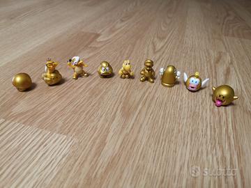 Super Mario Bros U Set MINI Figure ORO GOLD