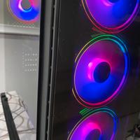 PC GAMING + MONITOR + CUFFIE + MOUSE + TAPPETINO