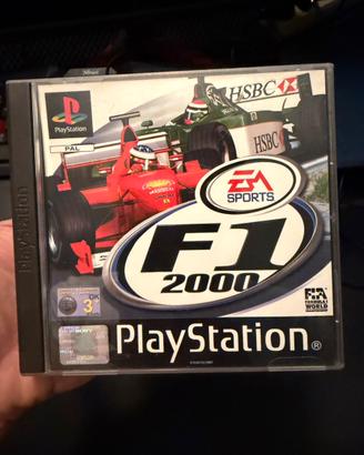 F1 2000 PlayStation 1 PAL