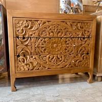 Cassettiera Oriente Teak