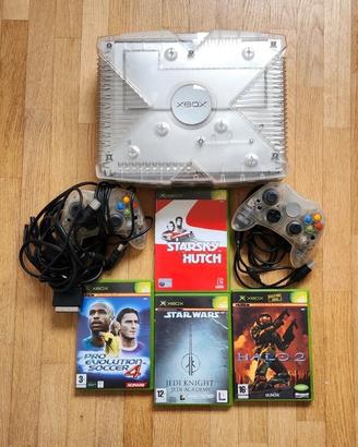Xbox originale - crystal edition
