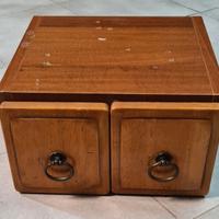 Cassettini in legno di noce