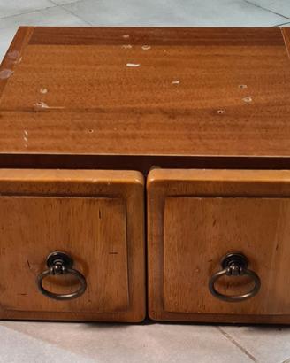 Cassettini in legno di noce