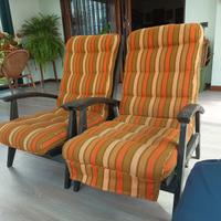 Poltrone Sorrento d'autore Alfonso Cerutti anni 50