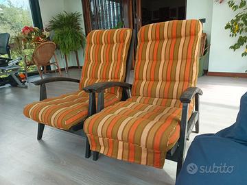 Poltrone Sorrento d'autore Alfonso Cerutti anni 50