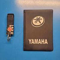 porta documenti moto e portachiavi yamaha