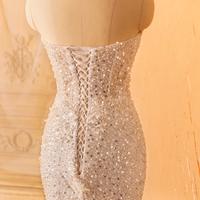 Abito sposa ricamato glitter