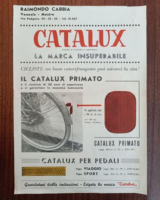CATALUX catarifrangenti – volantino