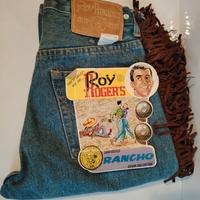 Roy Roger's originali vintage con frange  