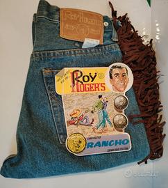 Roy Roger's originali vintage con frange  